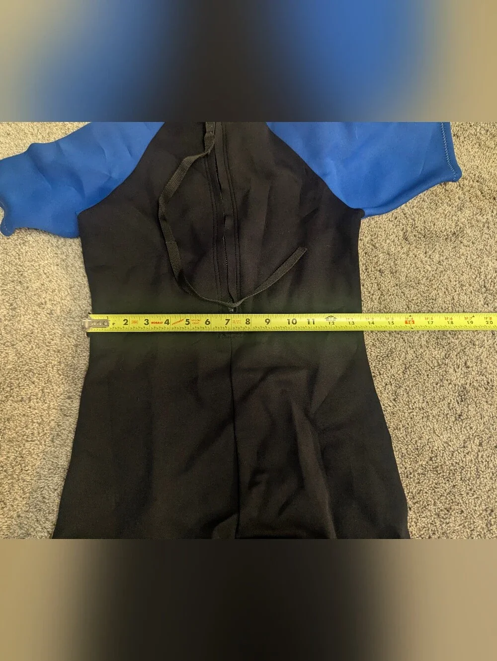 Kids Shorty Wetsuit - Black & Blue